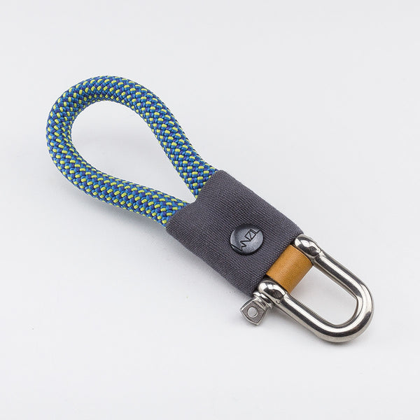 Das Schlüsselband "Ocean" (S) wird aus 8.5 mm starken Seil gefertigt.